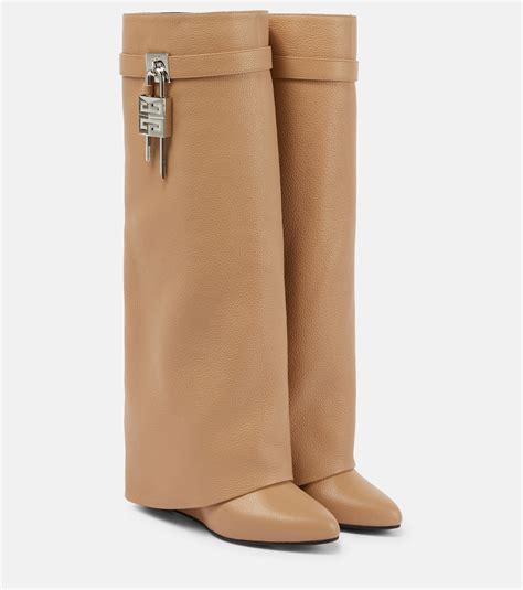 givenchy shark boots beige|givenchy shark boots price.